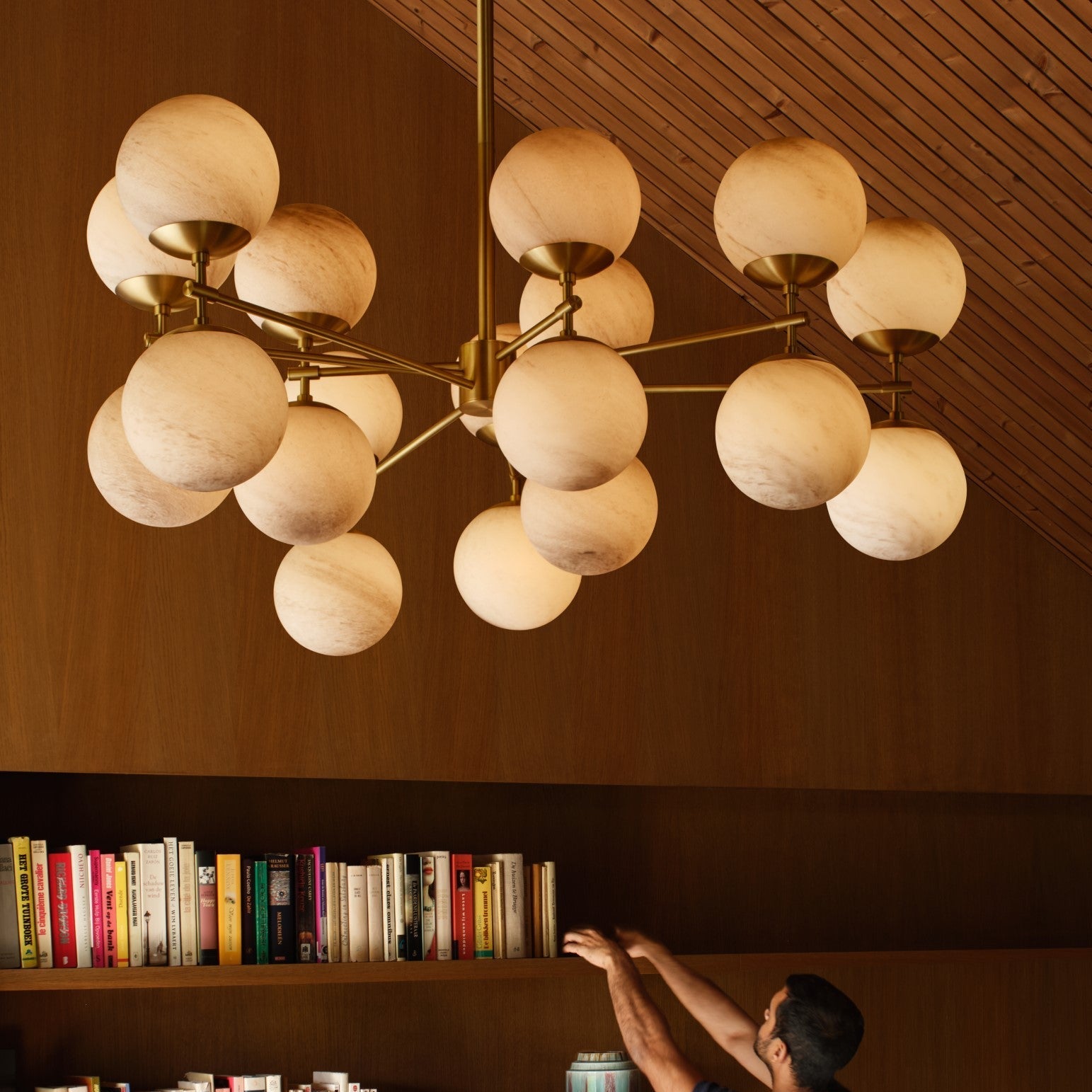 Schwung Zodiac Globe Chandelier